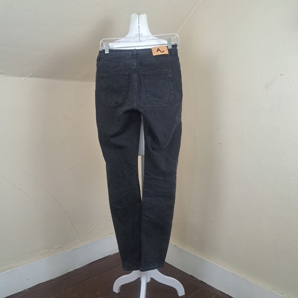 Alexa Chung Black Skinny Stretch Jeans Size 27 Made in Italy - Picture 2 of 10